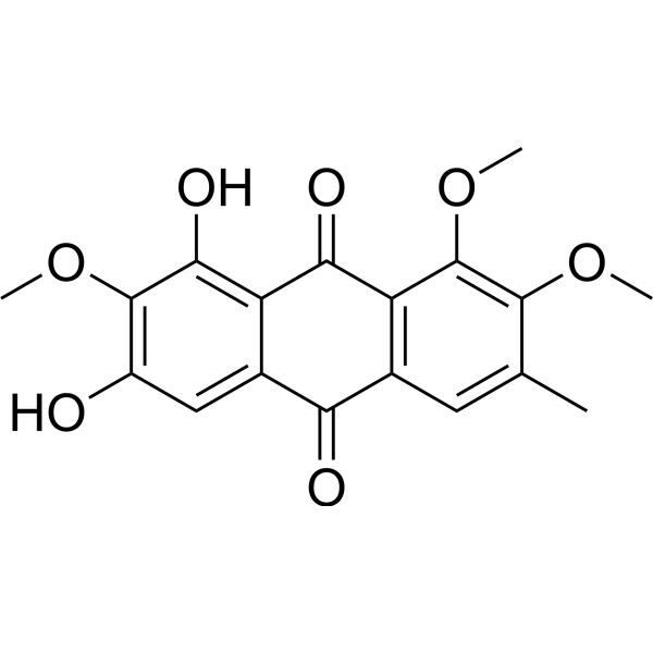 6,8-Dihydroxy-1,2,7-trimethoxy-3-methylanthraquinone 1622982-59-5